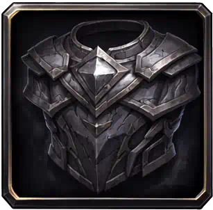 Chest armor slot empty