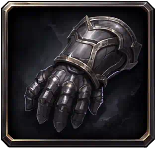Gloves slot empty